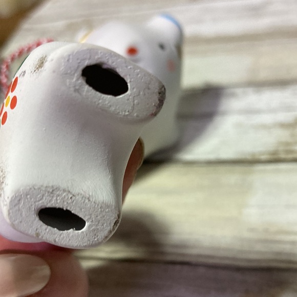 Lucky pig bell with baby piglet - Picture 5 of 6